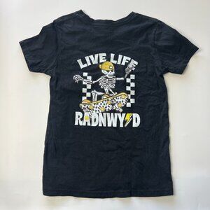 Youth Medium Rad N Wyld Live Life Rad Skateboard Shirt